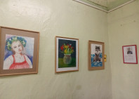 Первая выставка первоклассницы